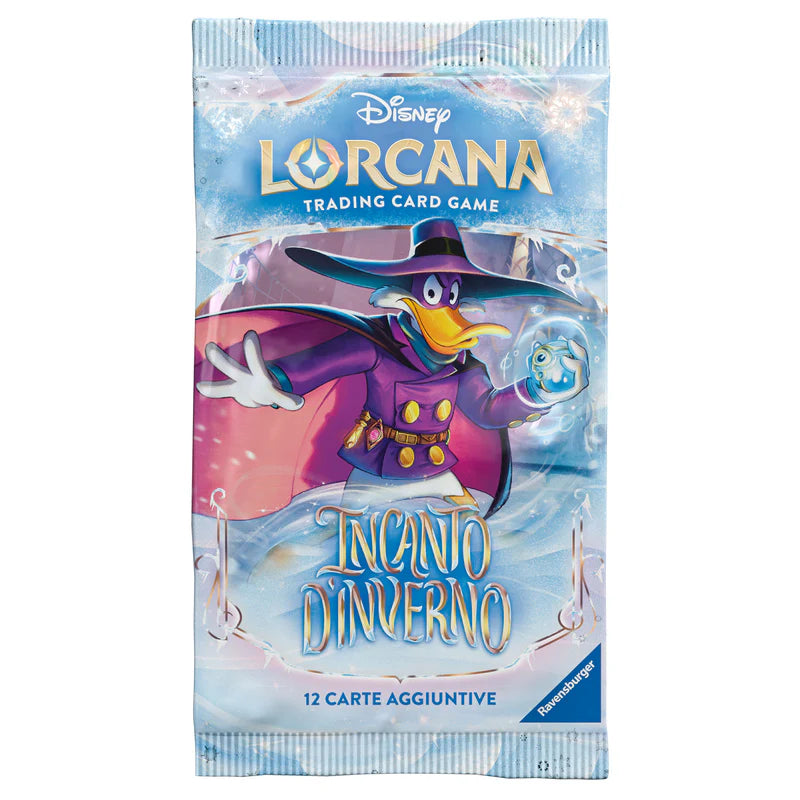 Lorcana Incanto D'inverno Busta da 12 carte Disney ITA