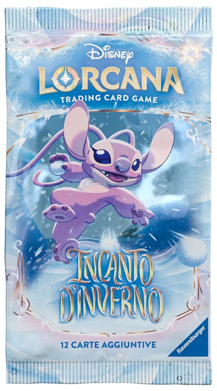 Lorcana Incanto D'inverno Busta da 12 carte Disney ITA