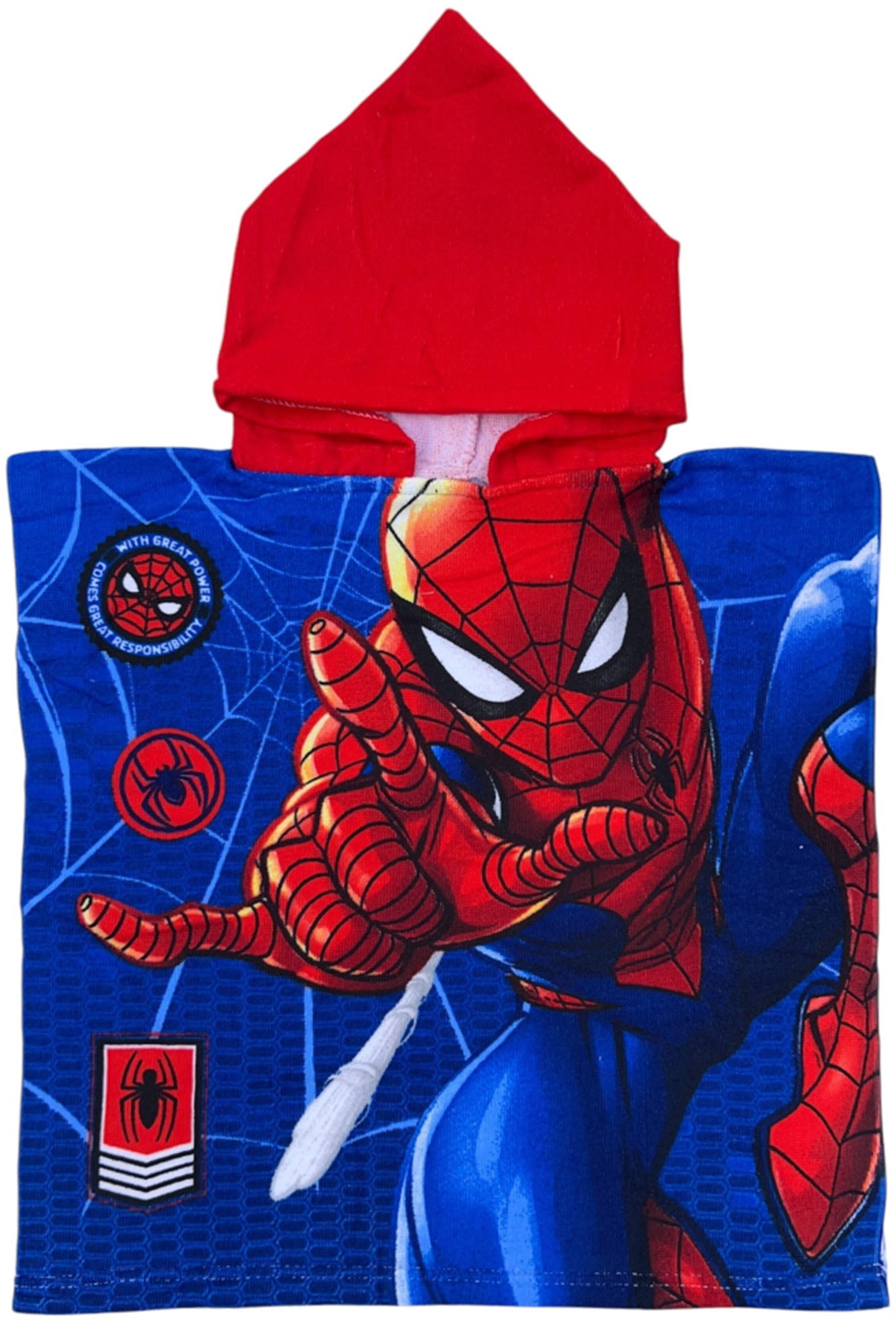 Poncho Mare Spiderman