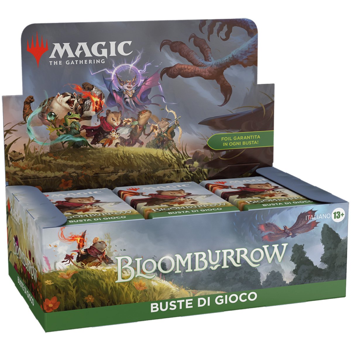 Magic The Gathering Bloomburrow Box 36 Buste da Gioco ITA
