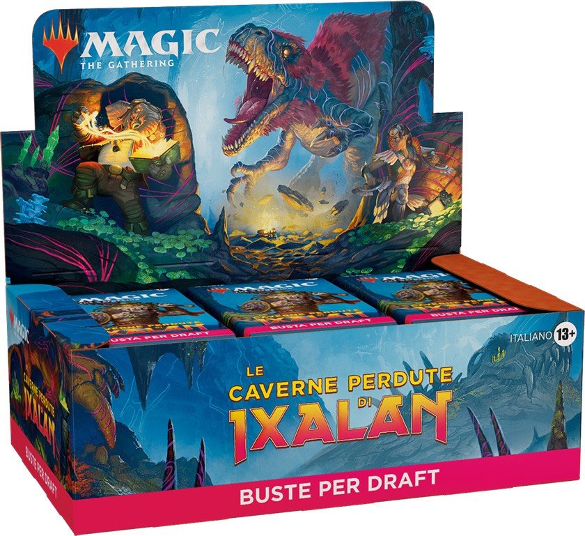 Magic The Gathering Box da 36 buste Le caverne perdute di Ixalant Buste per Draft