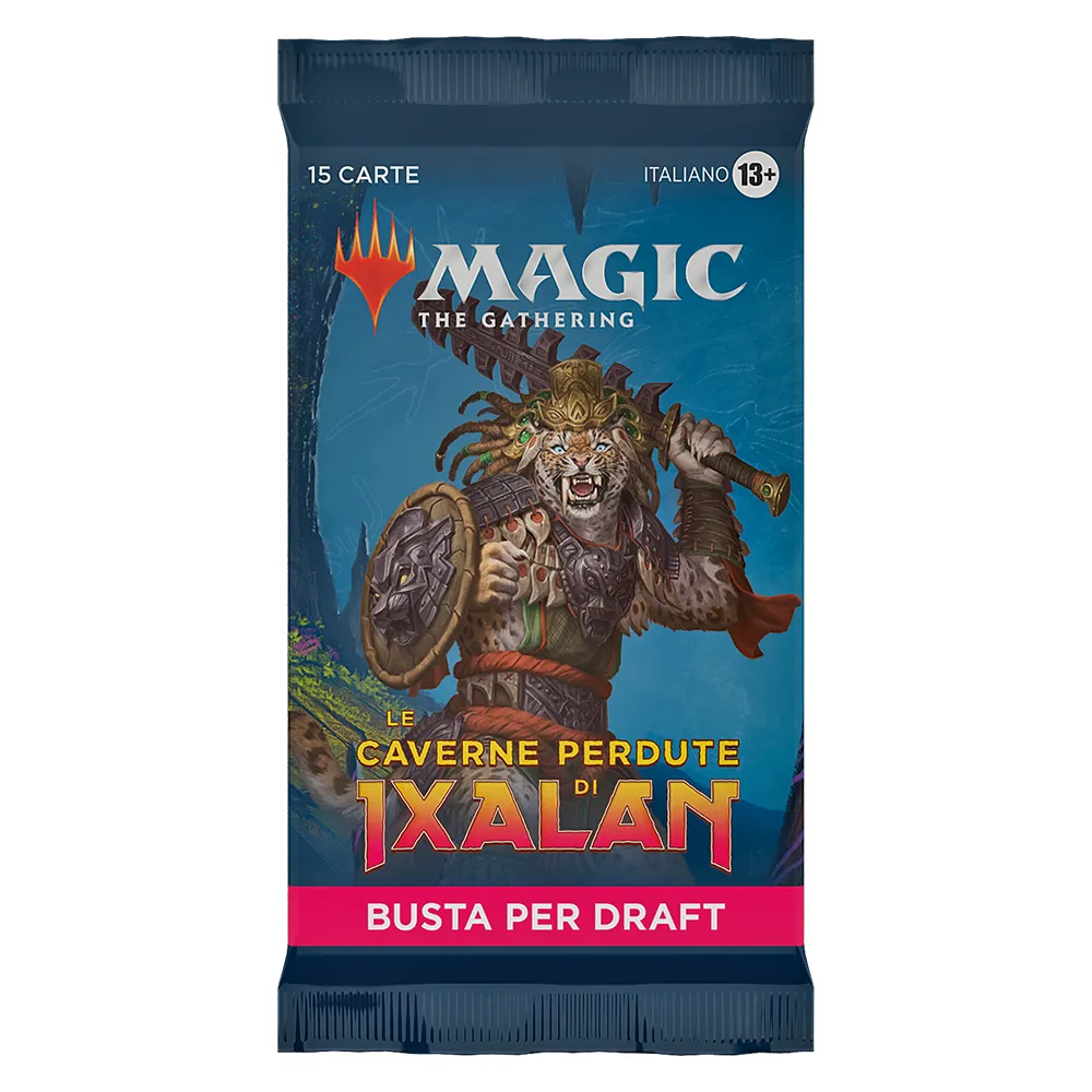 Magic The Gathering Busta da 15 carte Le caverne perdute di Ixalant Buste per Draft