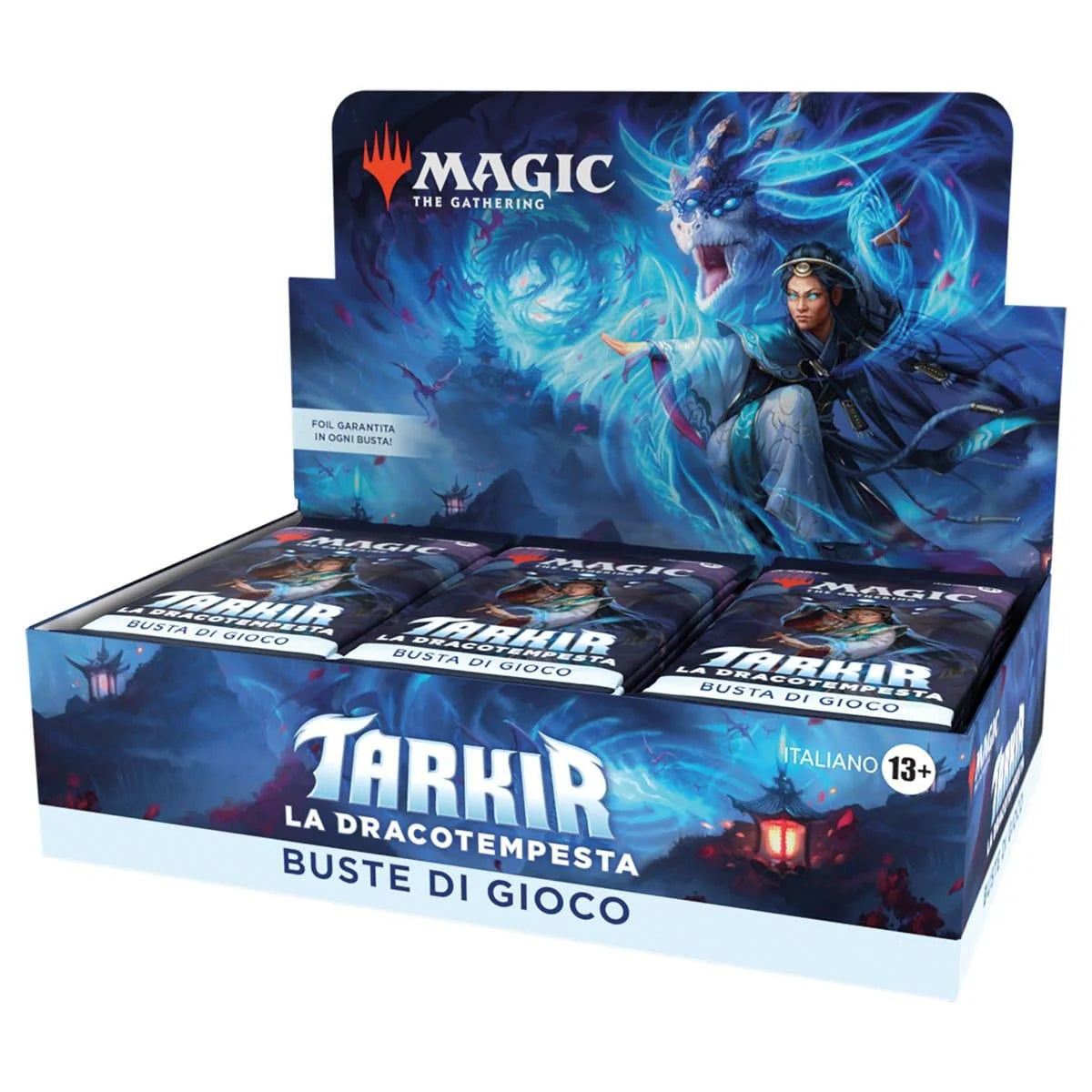 Magic The Gathering Tarkir Dragonstorm Box 30 Buste da Gioco ITA