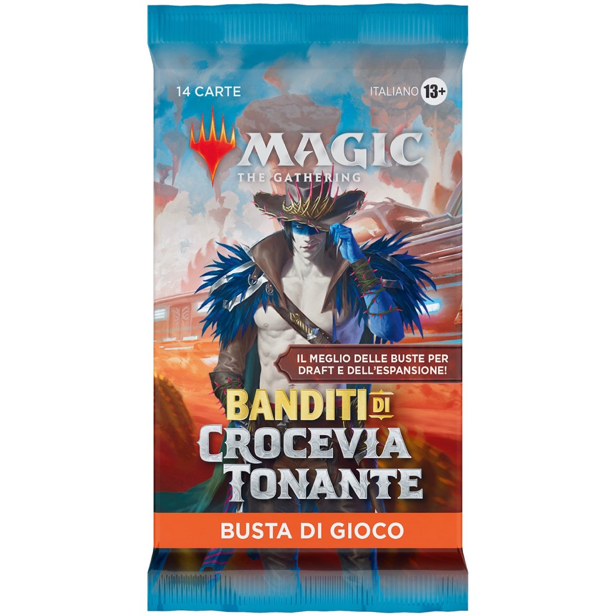 Magic the Gathering Banditi di Crocevia Tonante Busta da Gioco da 14 carte