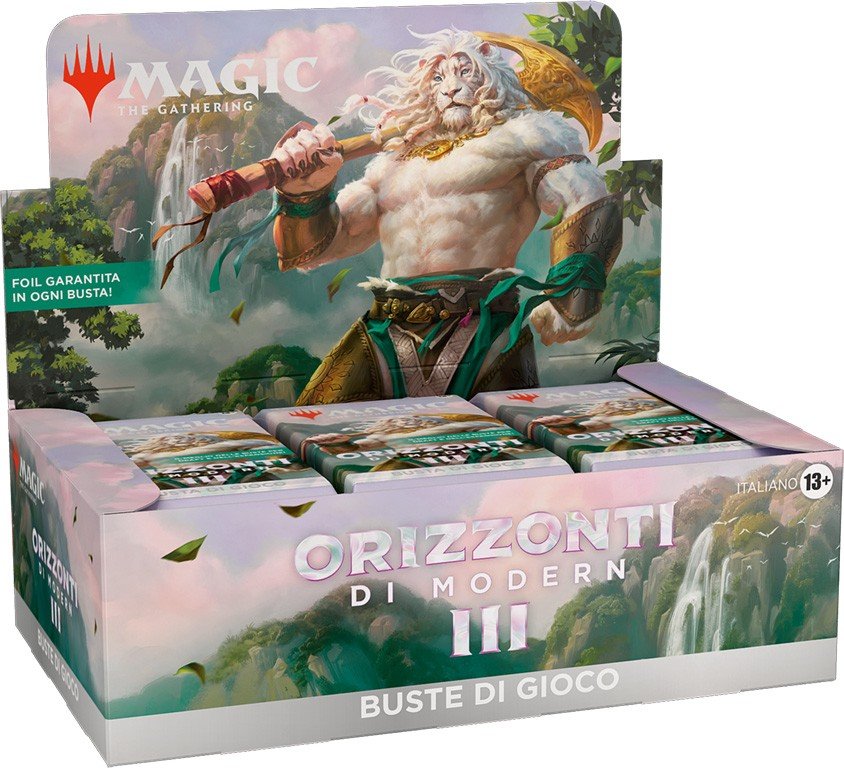 Magic the Gathering Orizzonti di Modern 3 Box 36 Buste da Gioco ITA