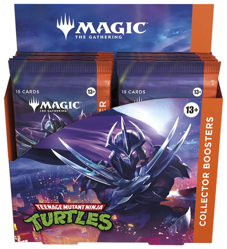 Magic The Gathering Teenage Mutant Ninja Turtles Collector Busters Busta da 15 Carte ENG