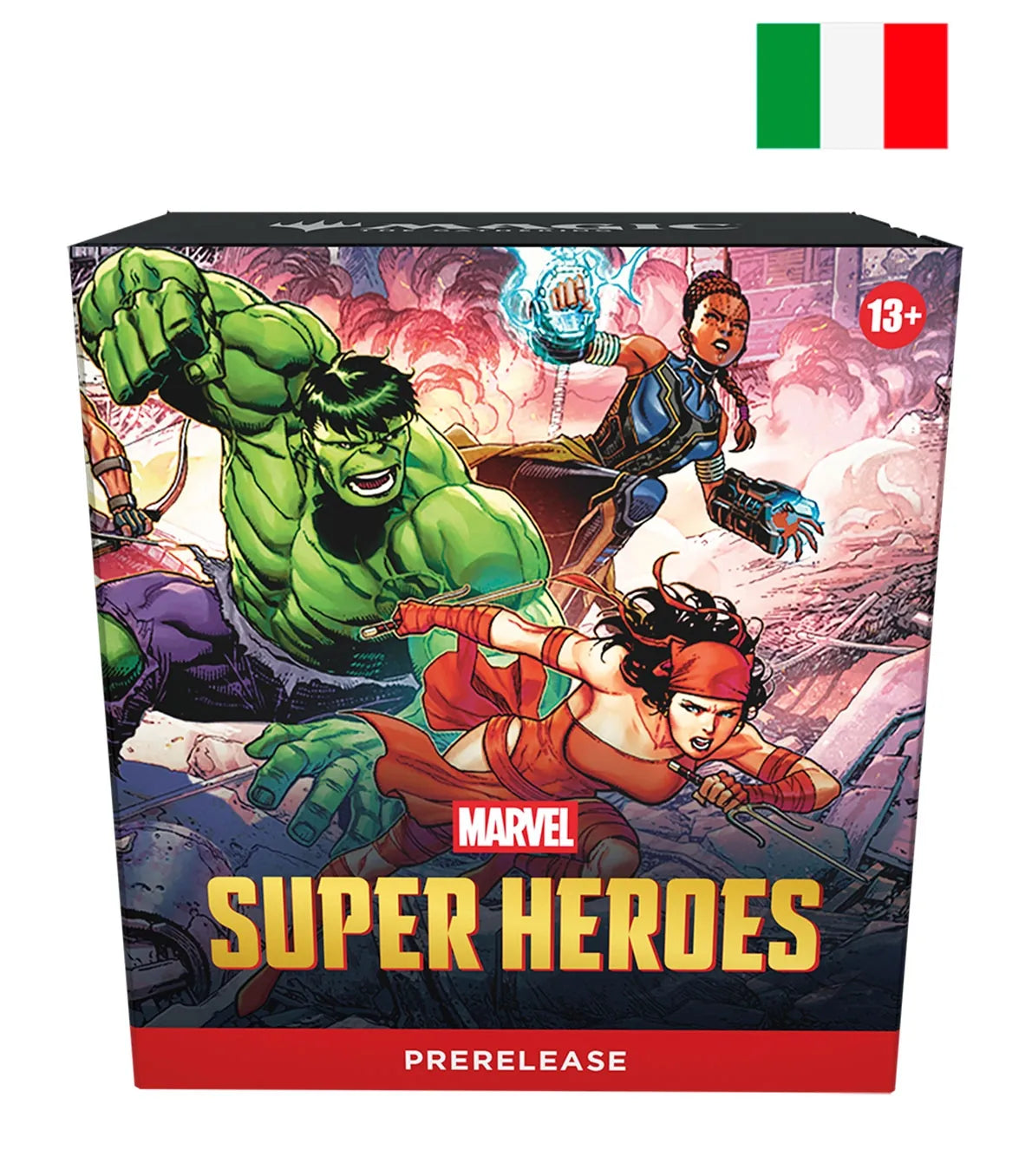 Magic The Gathering Marvel Super Heroes Prerelease Box ITA