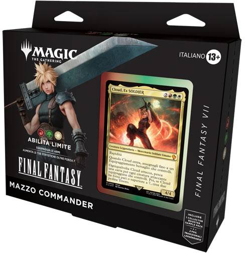 Magic the Gathering Mazzo Commander Final Fantasy ITA