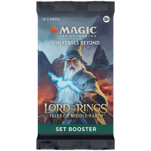 Magic the Gathering Lord of the Rings Set Booster Busta da 12 carte ENG