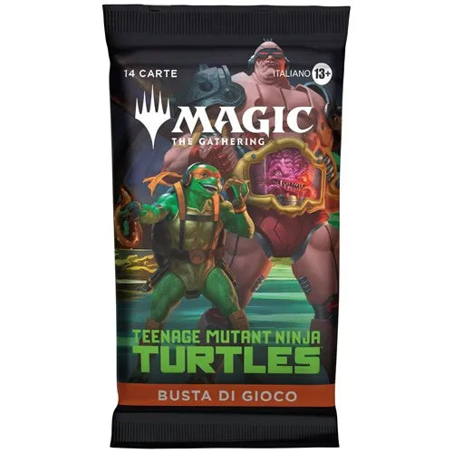 Magic the Gathering Teenage Mutant Ninja Turtle Busta di Gioco da 14 carte ITA