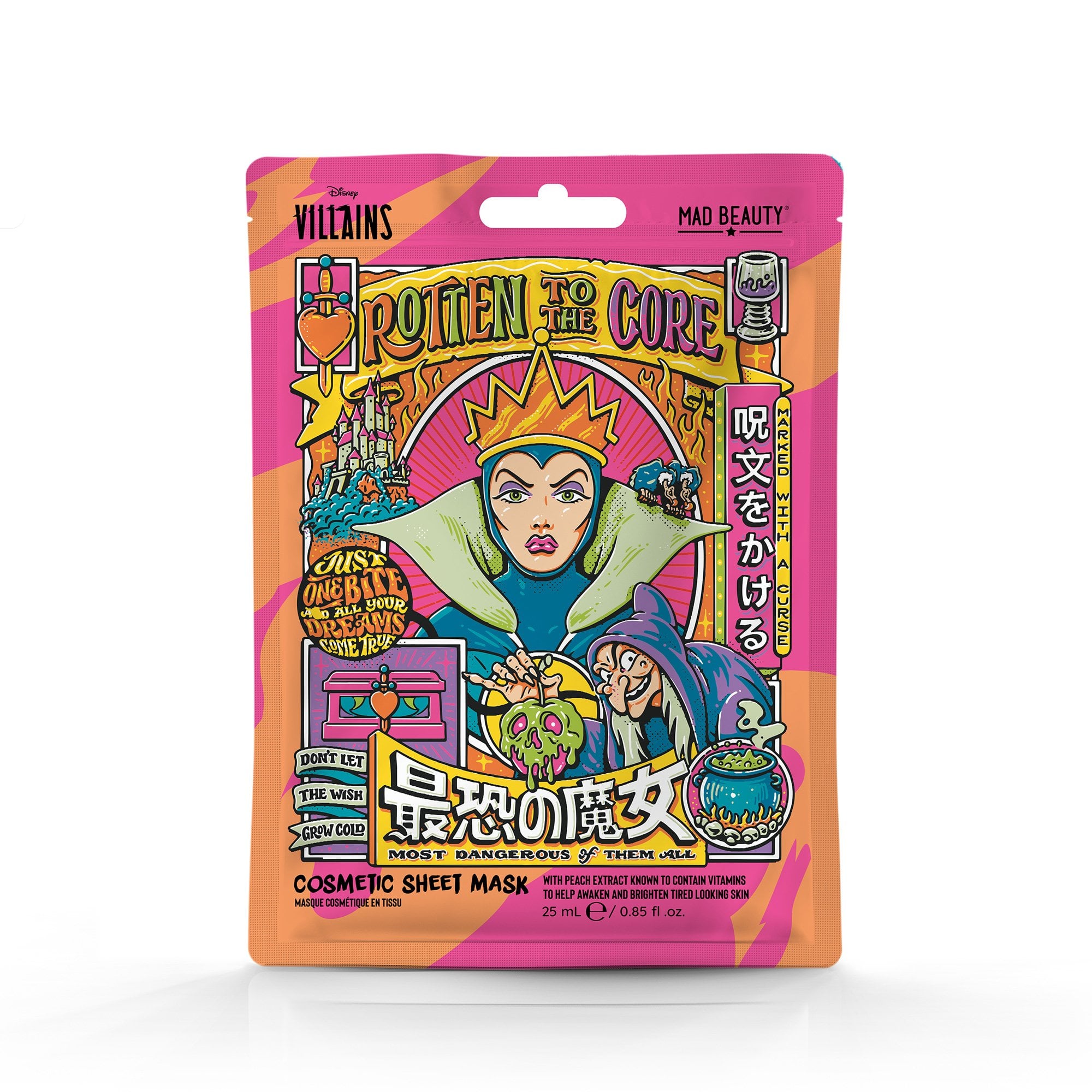 Maschera Viso in Tessuto Mad Beauty Disney Wicked Villains Evil Queen