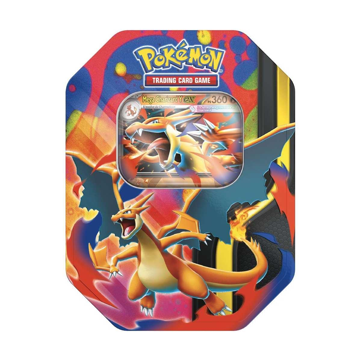 Pokemon Mega Charizard EX Tin italiano