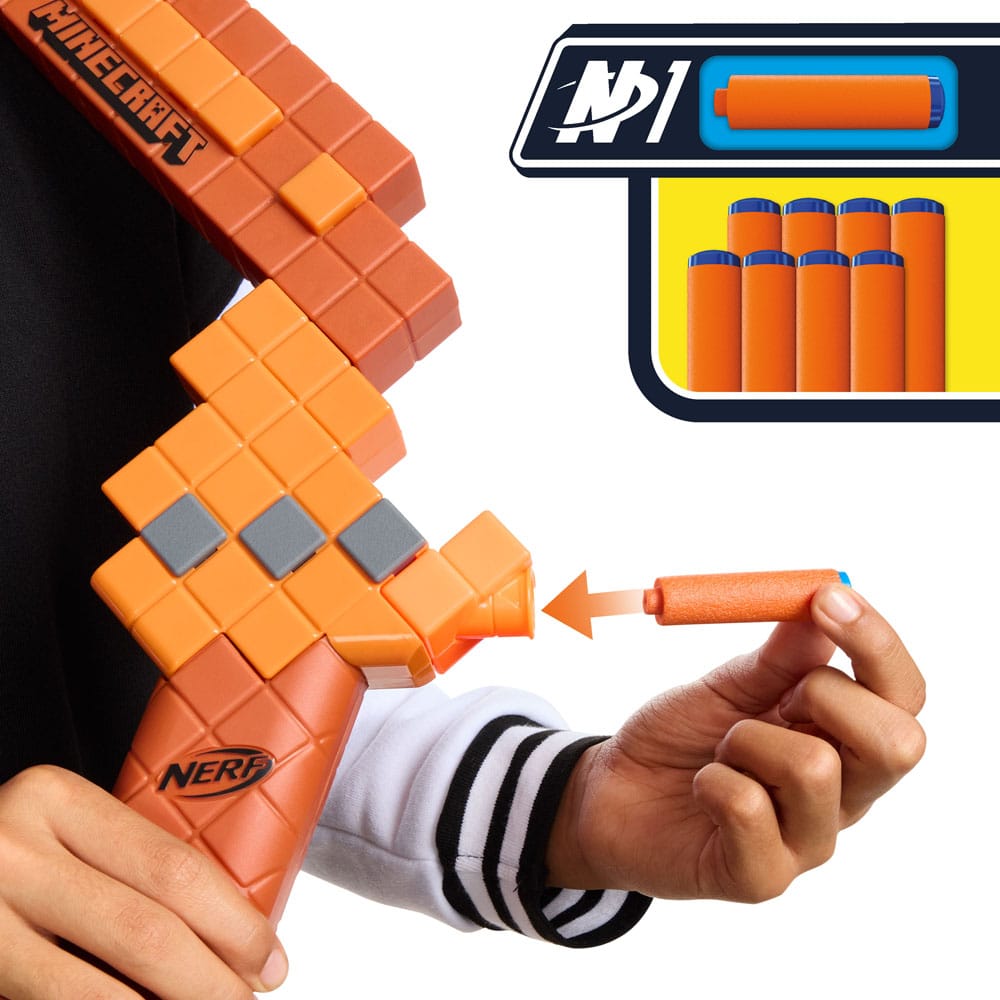 Arco Spara dardi Minecraft NERF