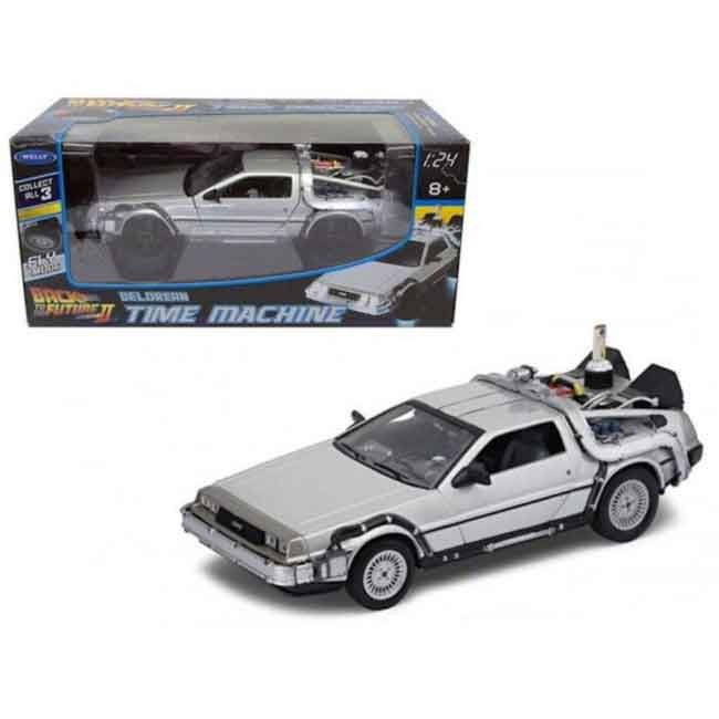 Modellino scala 1 a 24 Delorean Back to the Future 2