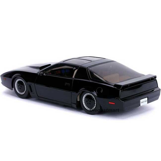Modellino Knight Rider KITT Super Car Die Cast figure scala 1 a 24