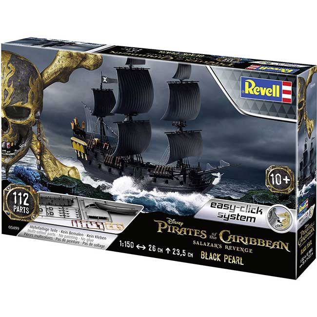 Modellino Perla Nera Pirati dei Caraibi scala 1 a 50