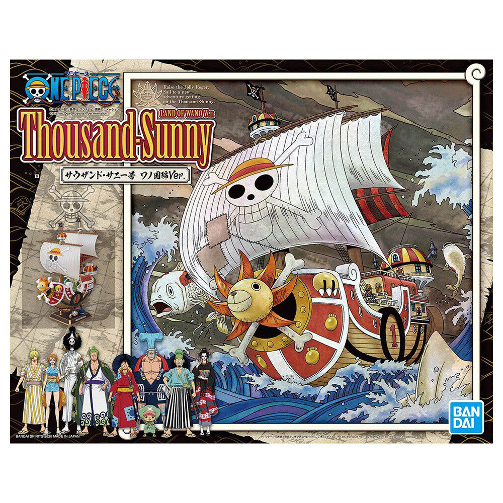 Modellino Thousand Sunny Land of Wano Ver One Piece