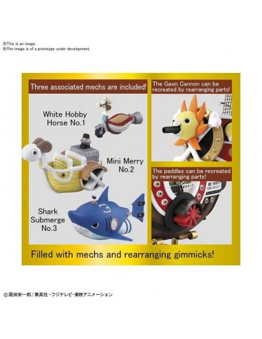 Modellino Thousand Sunny Land of Wano Ver One Piece