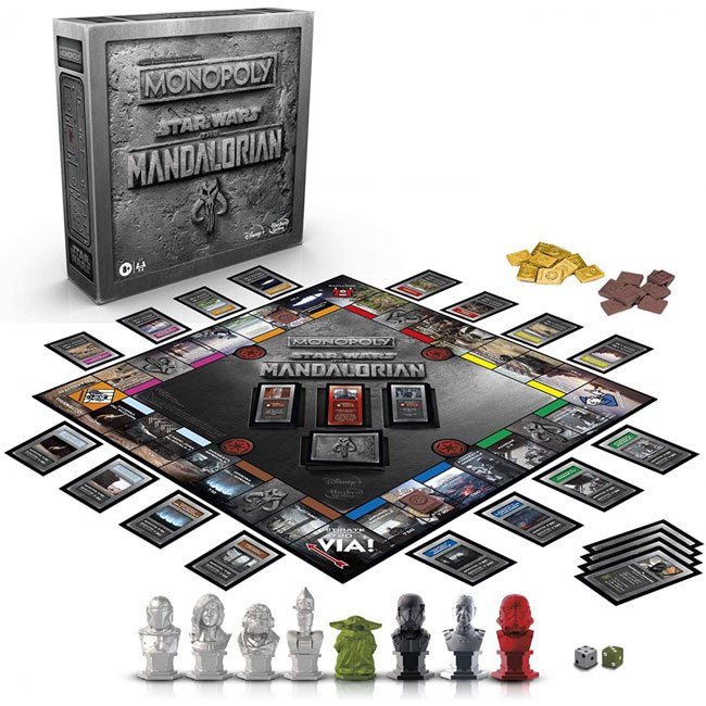 Monopoly Star Wars The Mandalorian versione Italiana