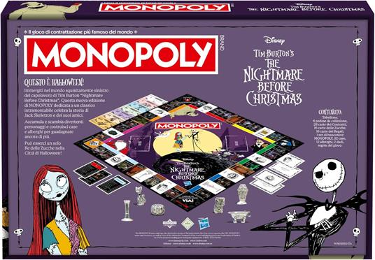 Monopoly Nightmare Before Christmas