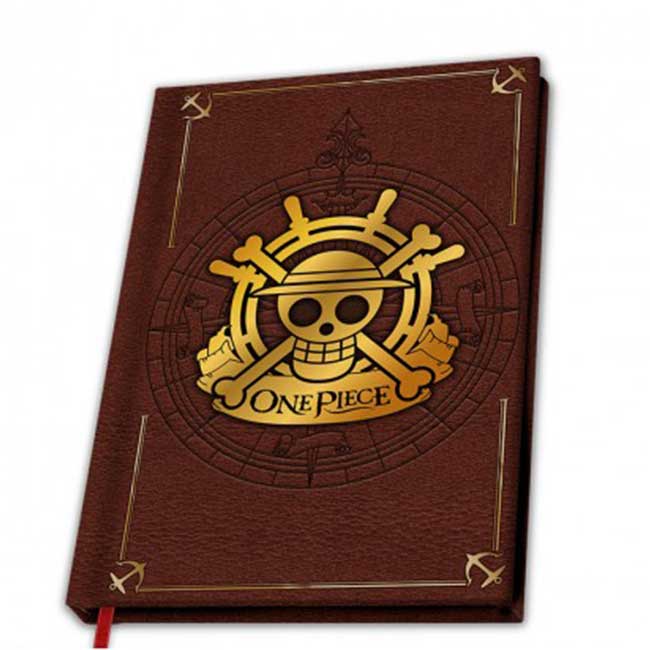 Notebook One Piece logo oro