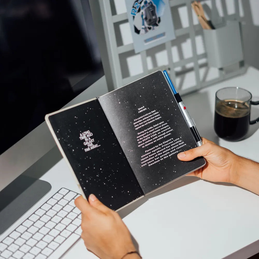 Notebook A5 Premium con Penna Spada Laser Luke Skywalker Star Wars