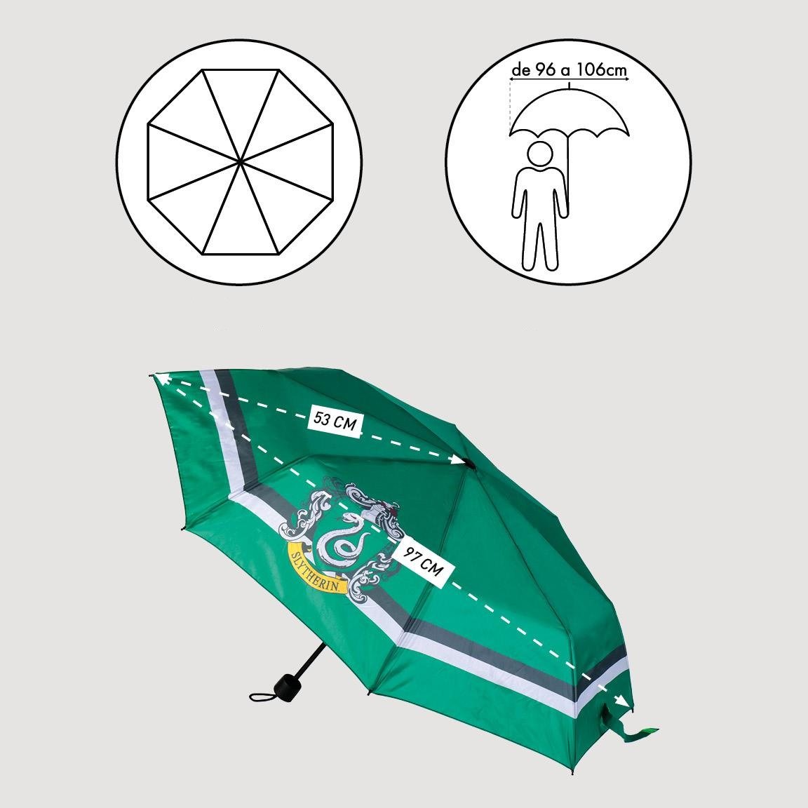 Ombrello Casata Serpeverde Harry Potter