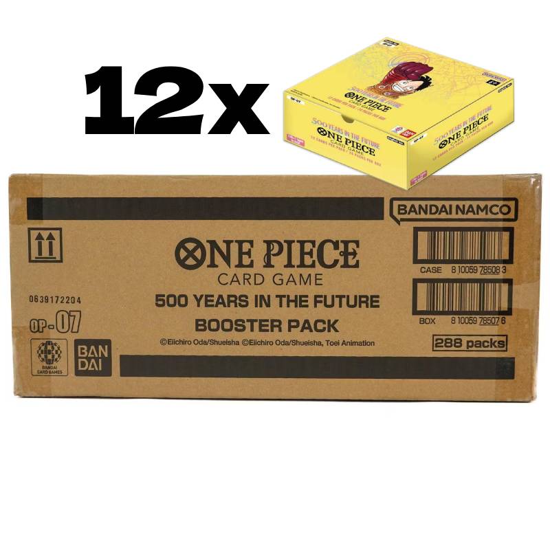 One Piece Card Game OP-07 12 Box 500 Years in the Future Booster Pack ENG