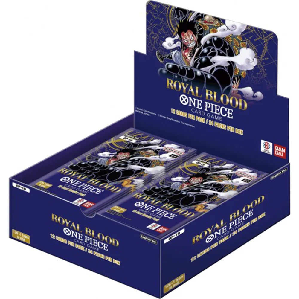 One Piece Card Game OP-10 Royal Blood BOX 24 Bustine ENG