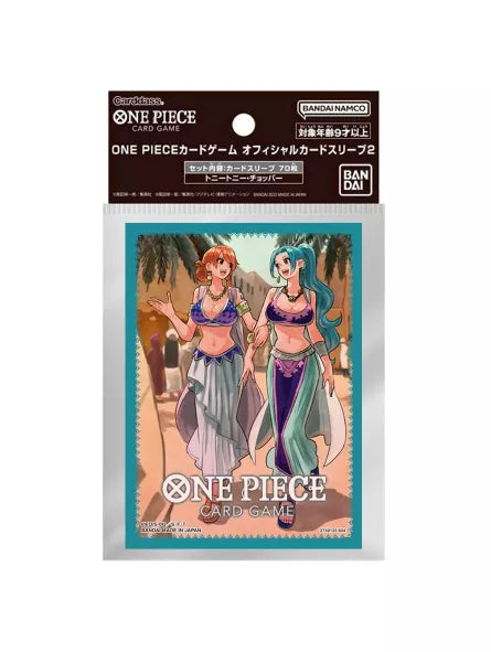 One Piece Card Game Official Sleeves TCG Stores Lim. Edit. Vol.1 Nami e Vivi