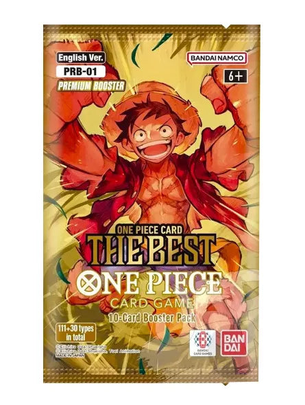 One Piece Card Game PRB-01 Premium Booster The Best Only TCG+ Busta da 10 carte ENG