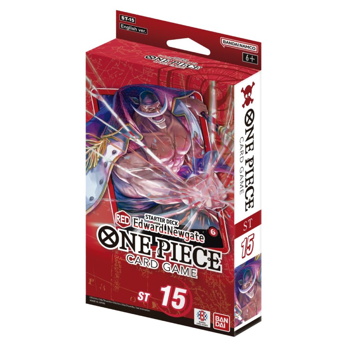One Piece Card Game Starter Deck Red Edward Newgate Stagione 15 ENG