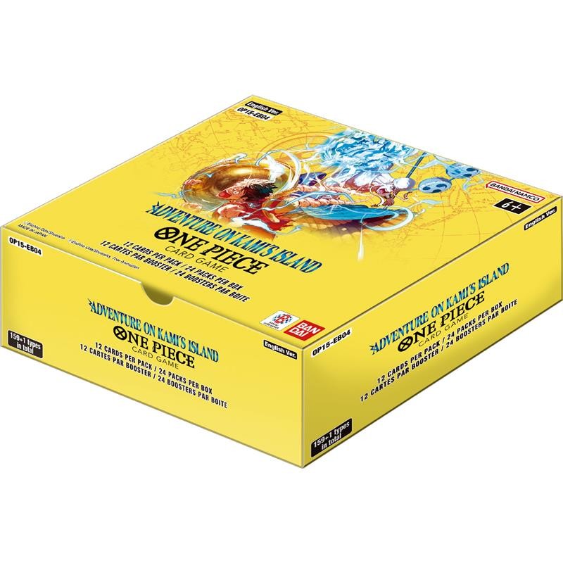 One Piece Card Game Adventure on Kami's Island Box da 24 buste OP-15 EB-04 ENG