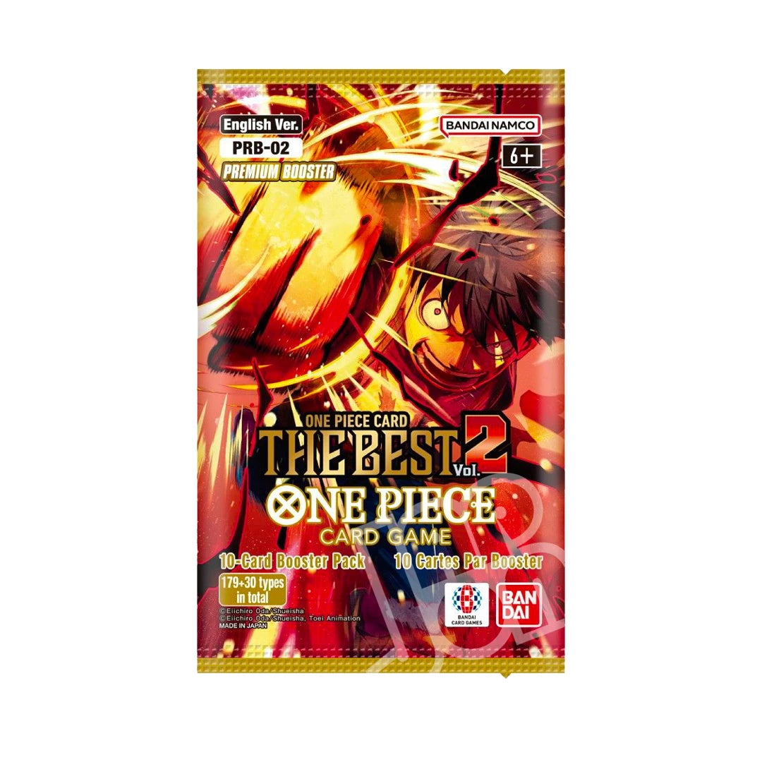 One Piece Card Game PRB-02 Premium The Best Vol 2 Busta da 10 carte ENG