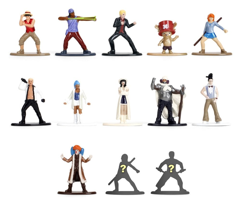 One Piece Netflix Nano Metalfigs Blind Pack 5 cm