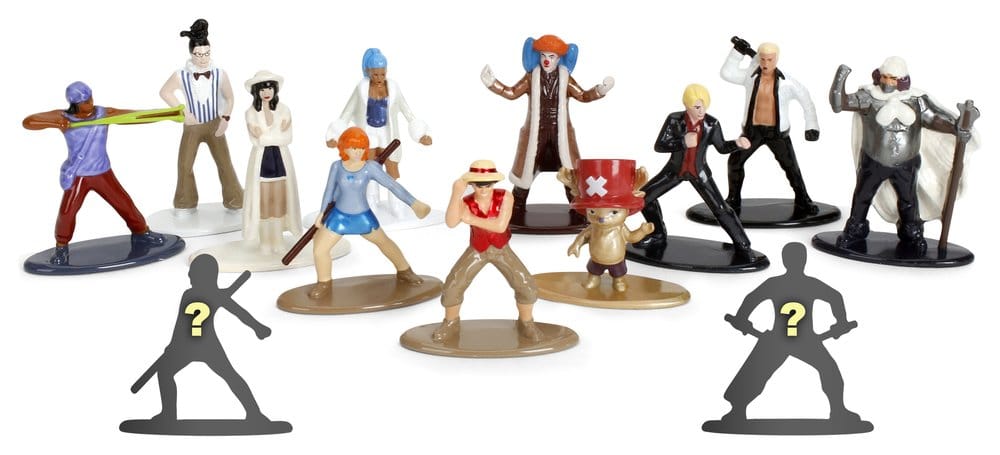 One Piece Netflix Nano Metalfigs Blind Pack 5 cm