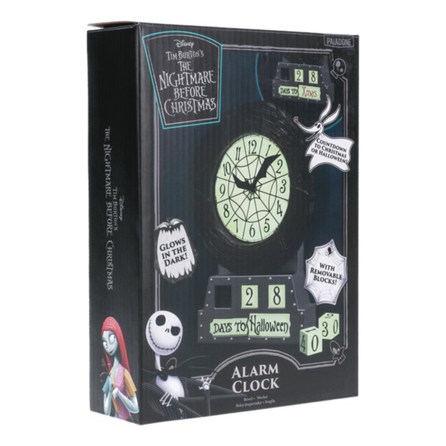 Orologio Sveglia Countdown Disney Nightmare Before Christmas Glow in the Dark