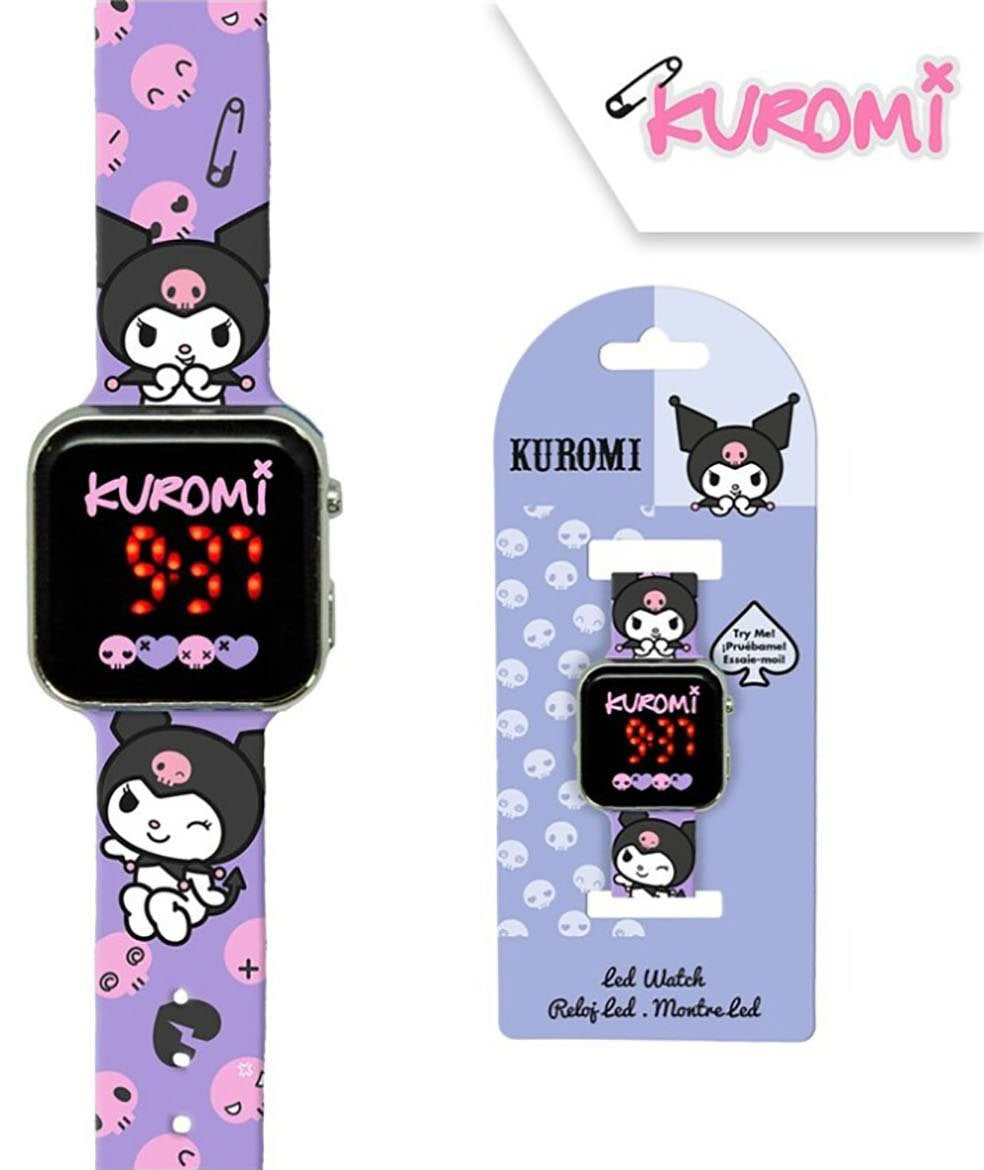 Orologio da Polso Digitale LED Kuromi Hello Kitty