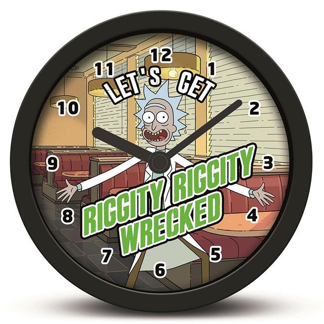 Orologio sveglia da scrivania Rick e Morty