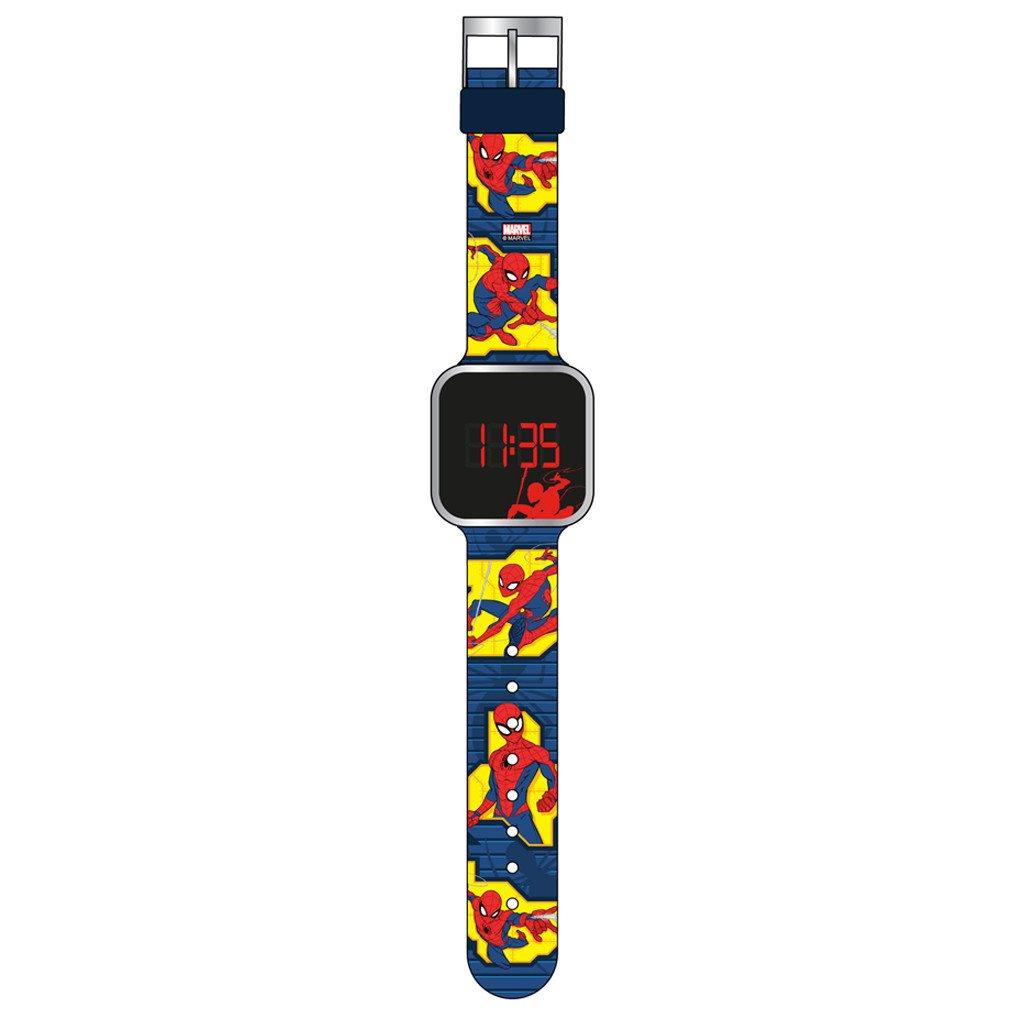Orologio da Polso Digitale LED Spider Man Marvel