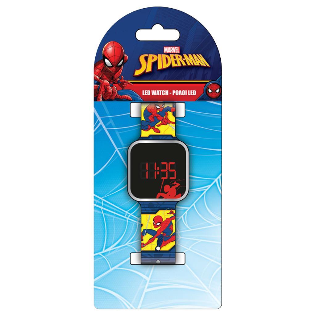 Orologio da Polso Digitale LED Spider Man Marvel