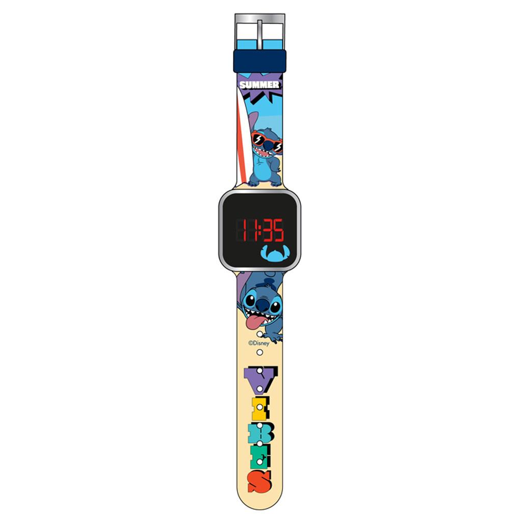 Orologio da Polso Digitale LED Stitch Summer Vibes Disney
