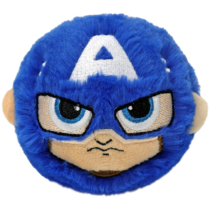 Peluche TY Beanie bouncers rimbalzanti Captain America