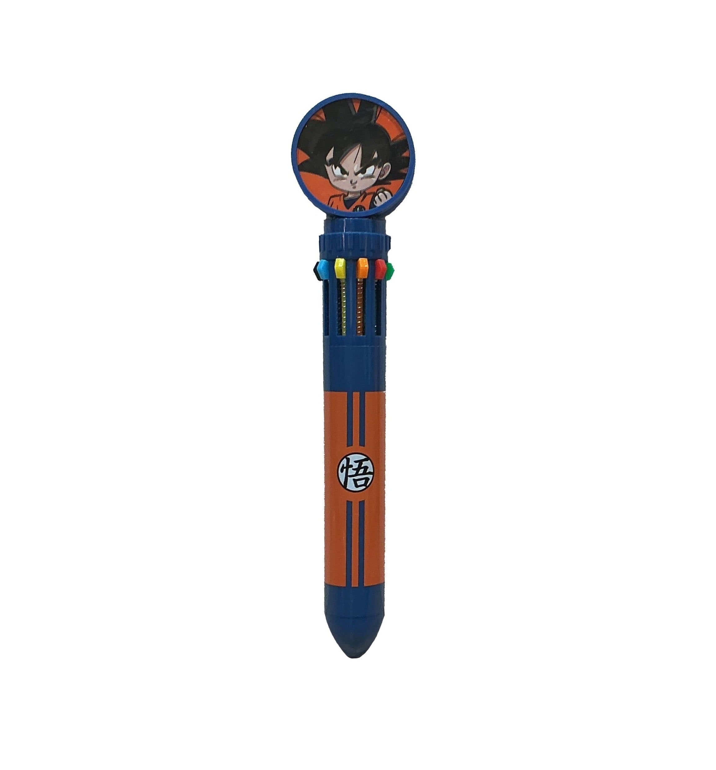 Penna multicolore personaggi Dragonball super