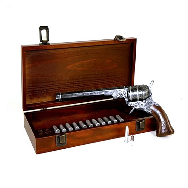 Replica in resina Revolver di Samuel Colt Supernatural