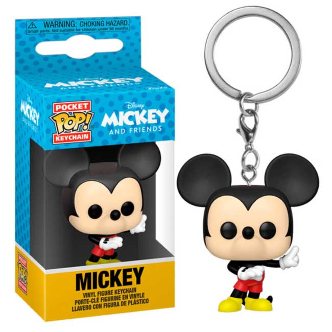 Pocket Pop Keychain Mickey Mouse Mickey And Friends