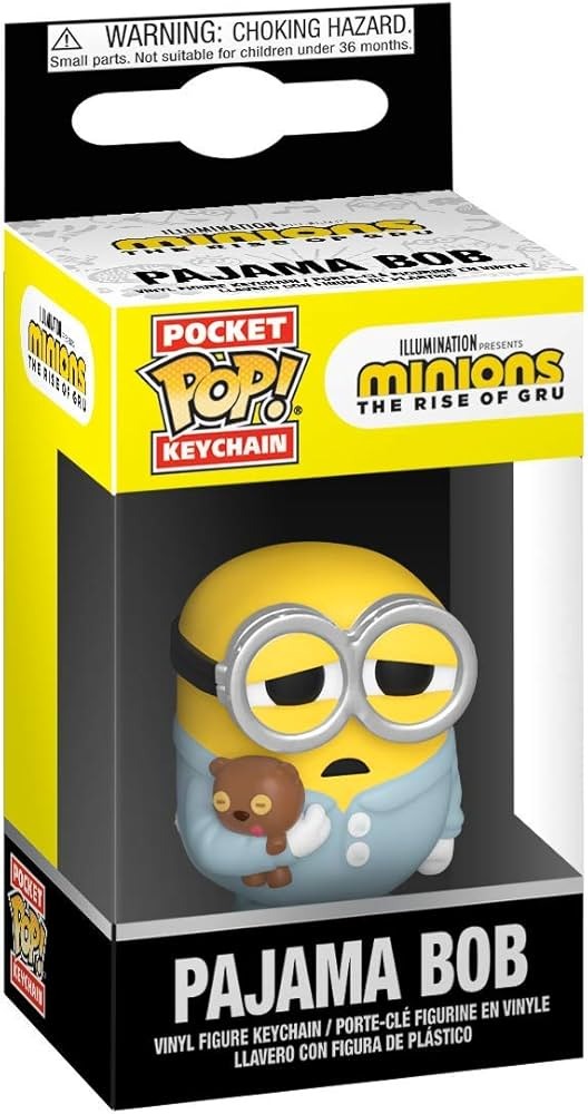 Pocket Pop Keychain Pajama Bob Minions 2