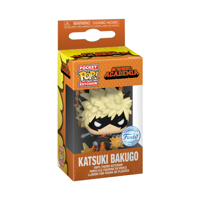 Pocket Pop Keychain Bakugo Explosion My Hero Academia