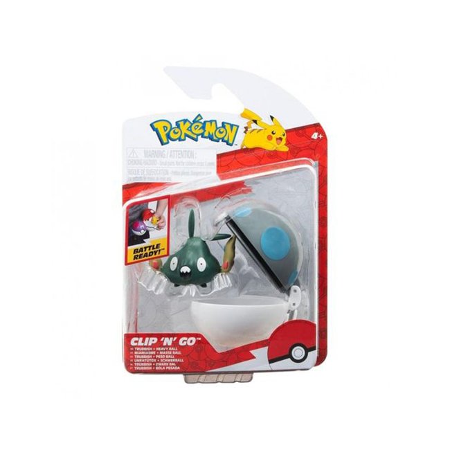 Pokemon Clip and Go Trubbish con Heavyball