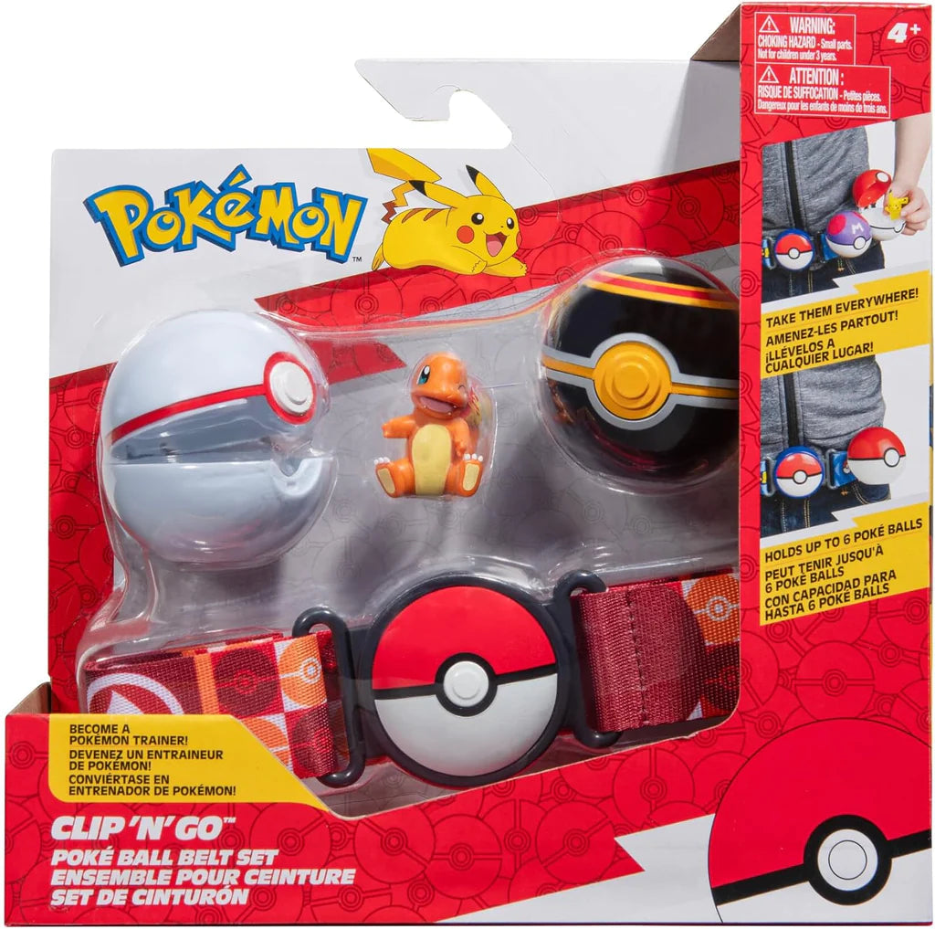 Pokemon Clip and go Set Cintura Charmander